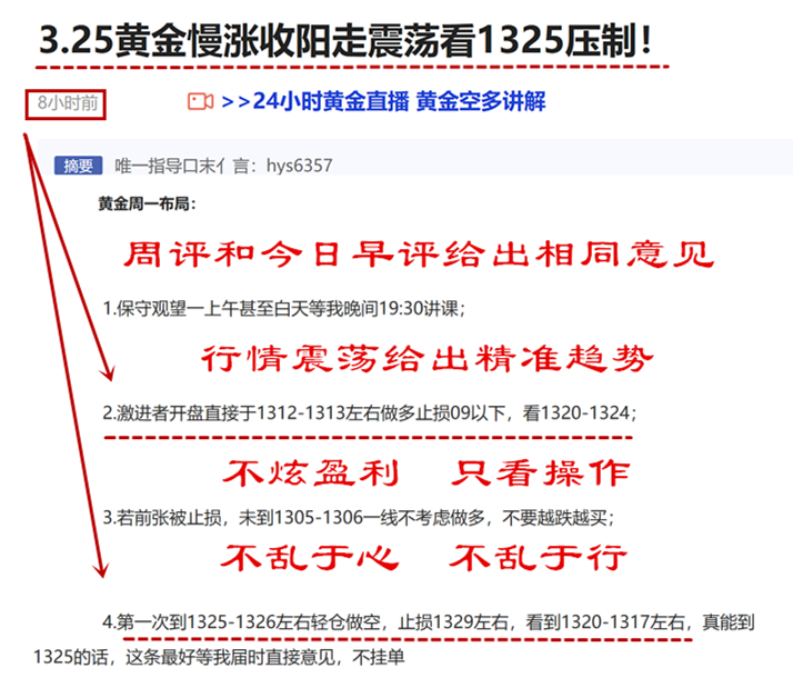 黃亦盛:黃金1325屹立不倒!市場看多情緒高漲面臨中期壓制!